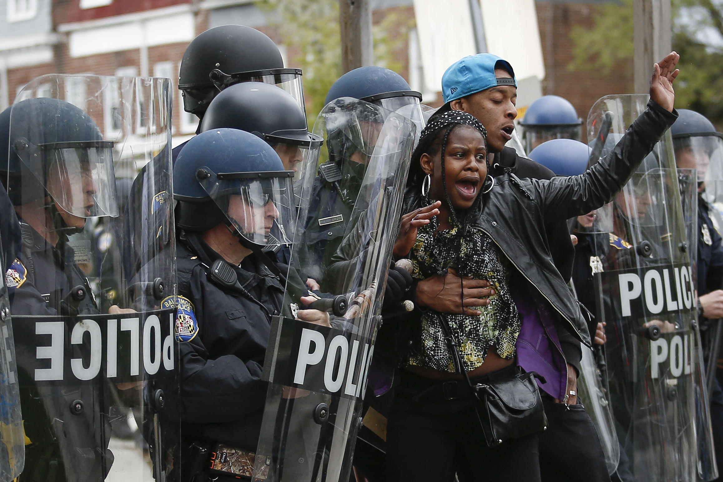 Protests in Baltimore After Funeral Held For Baltimore Man Who Died While In Police Custody