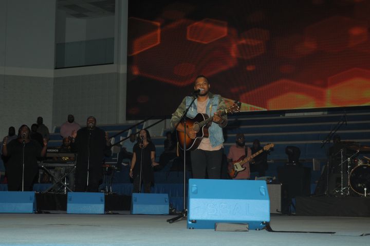 Todd Dulaney At The 2017 Spirit Of Praise