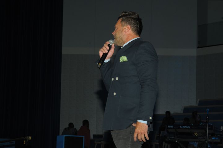 Wess Morgan At 2017 Spirit Of Praise