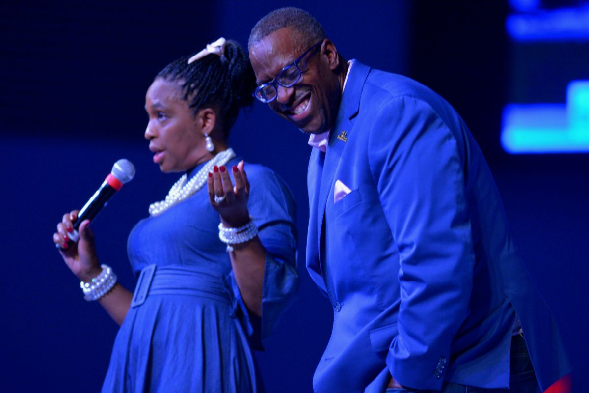 Joel Ylawnda Peebles At The 11th Annual Spirit Of Praise