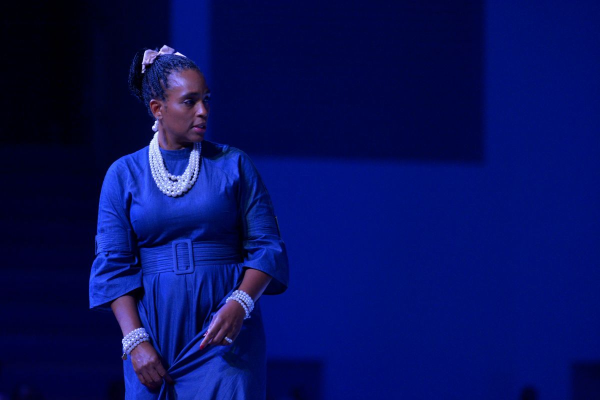 Joel Ylawnda Peebles At The 11th Annual Spirit Of Praise