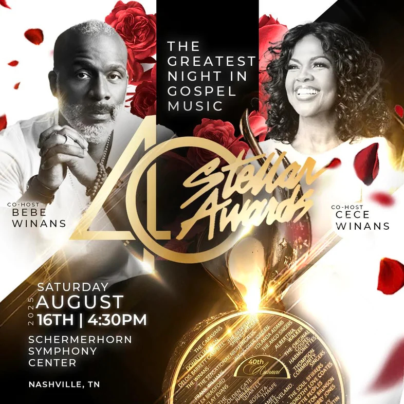 Stellar Awards BeBe & CeCe Winans Graphic
